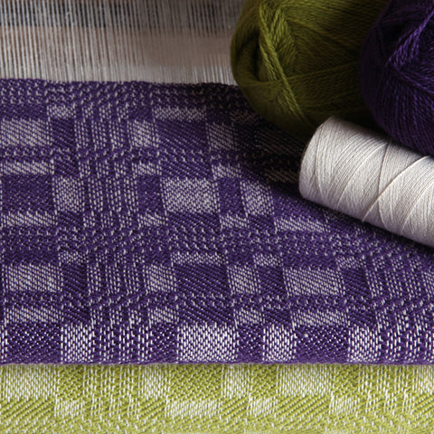 Handwoven Cloth done on an Ashford 8 Shaft Table Loom
