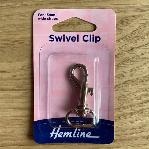 Nickel Swivel Clip