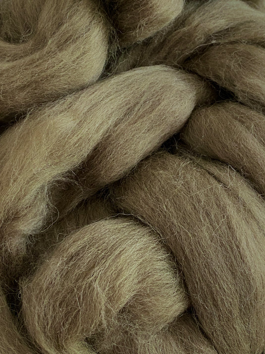 Dyed Shetland Wool Top 100g