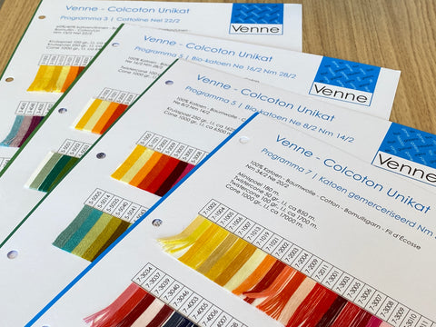 Venne Colour Card (each)