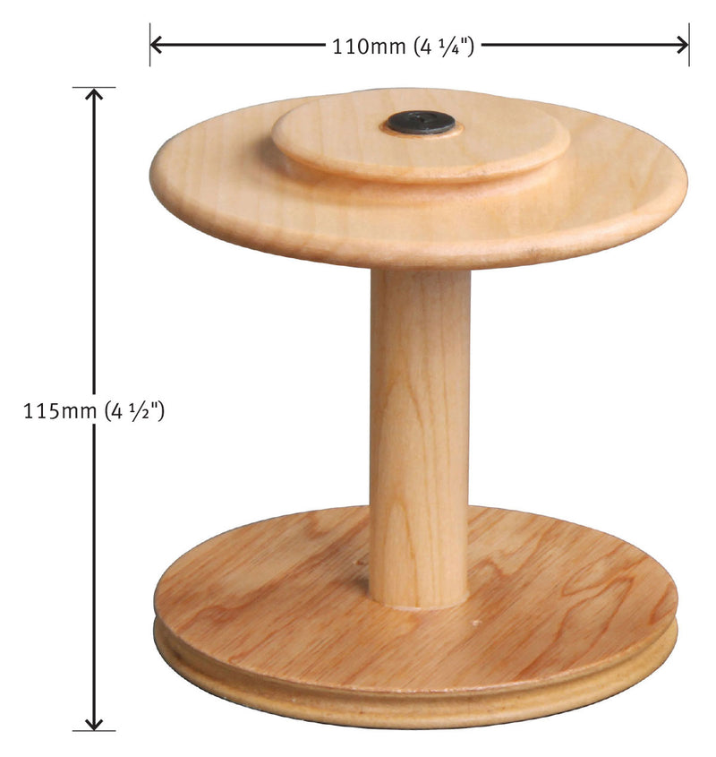 Load image into Gallery viewer, Ashford Bobbin - Jumbo - Double Drive - dimensions
