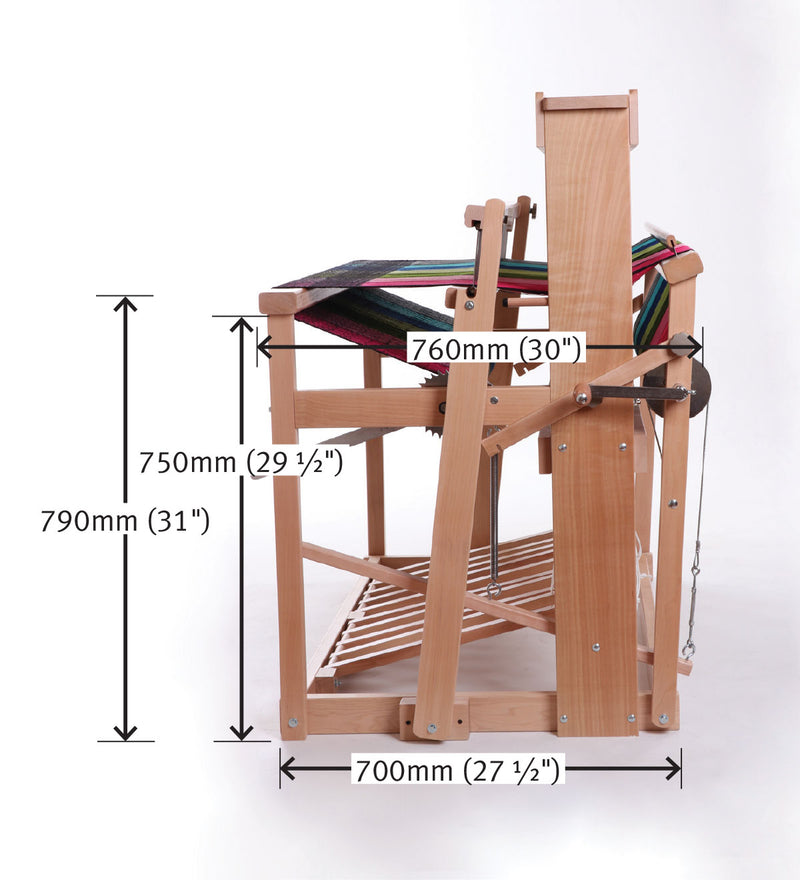 Load image into Gallery viewer, Ashford Jack Loom - dimensions
