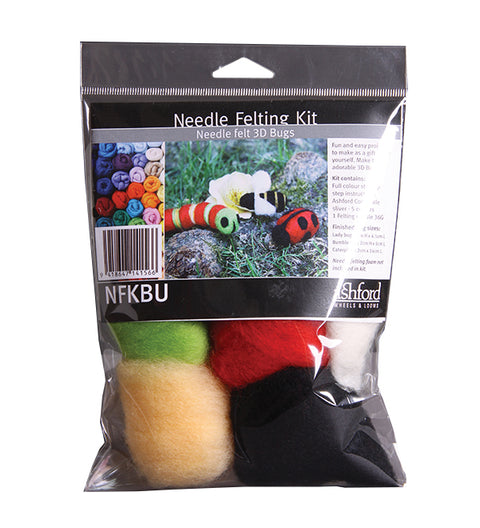 Ashford Needle Felting Kit - Bugs