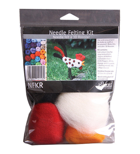 Ashford Needle Felting Kit - Rooster