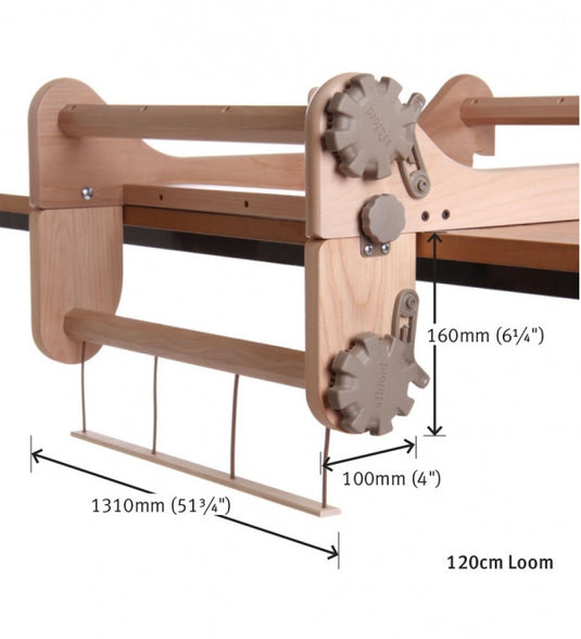 Ashford Freedom Roller for Rigid Heddle Loom - 120cm dimensions