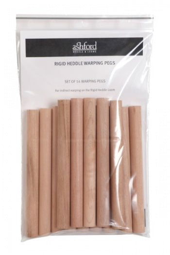 Ashford Rigid Heddle Loom Warping Pegs (set of 14)