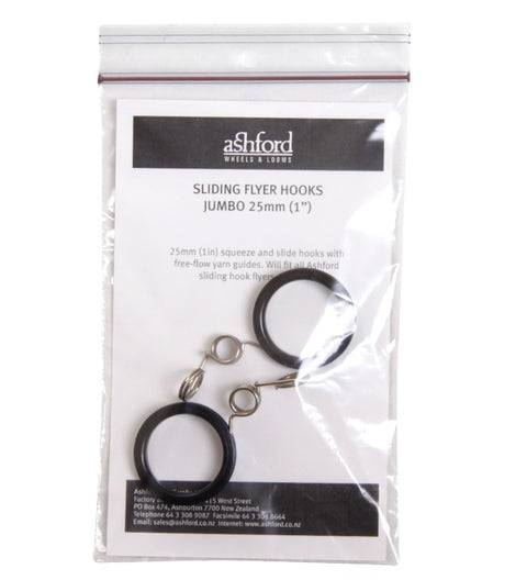 Ashford Free Flow SHF Hooks (Pair) - 25mm Jumbo