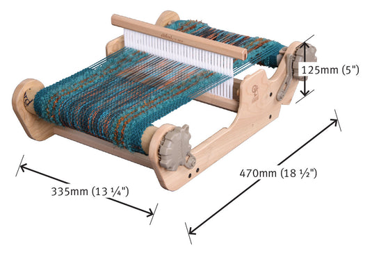 Ashford SampleIt Loom - dimensions